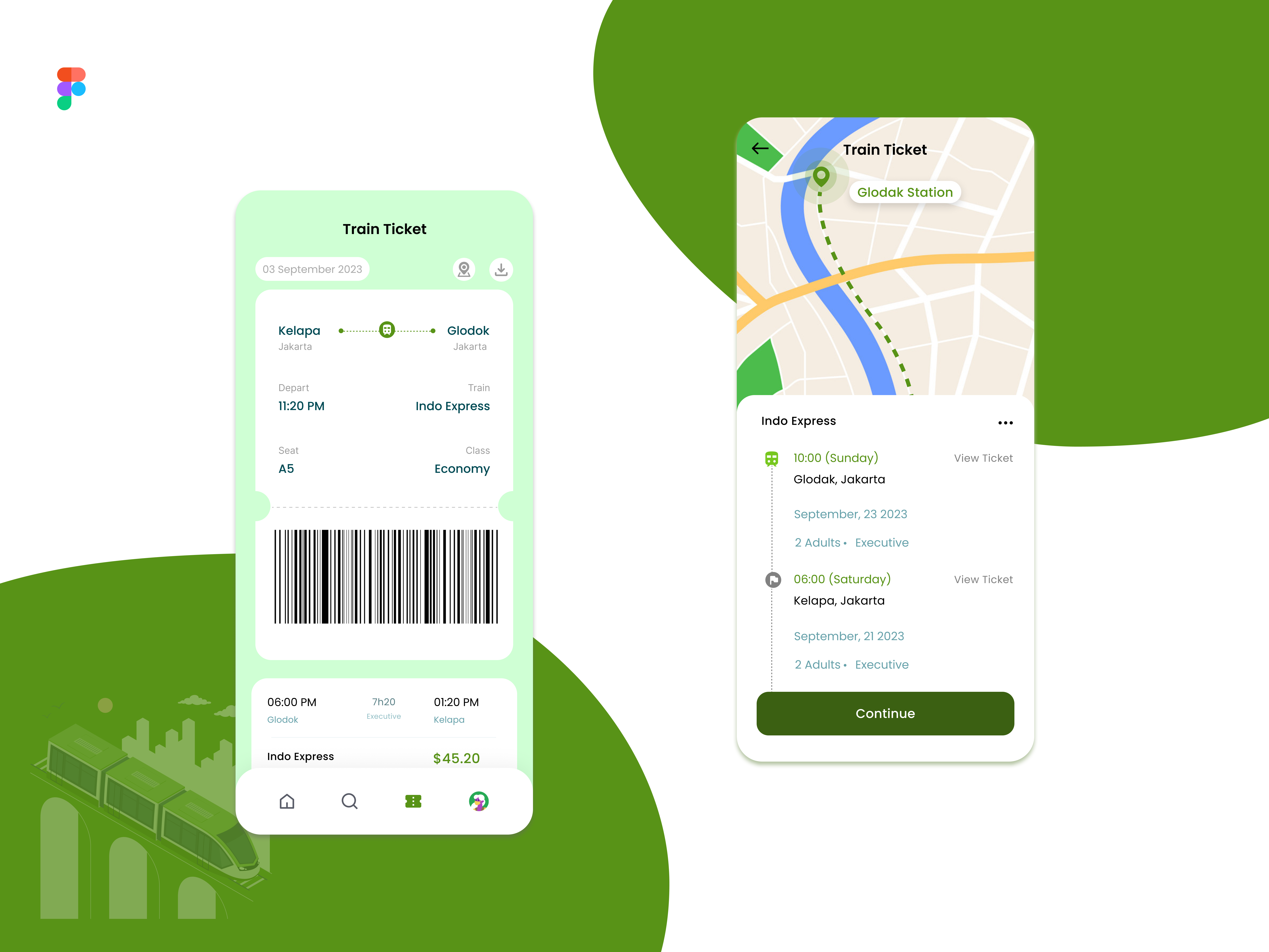 Train Booking App UI/UX By Dilip Singh On Dribbble