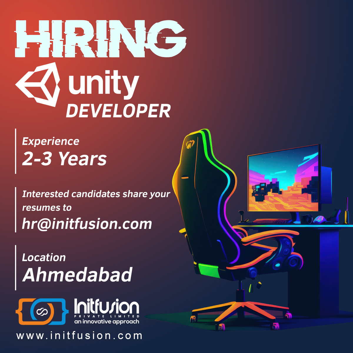 hiring-unity-developer-by-initfusion-pvt-ltd-on-dribbble