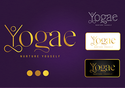 Yoga Studio Logo Design advertising branding business card design graphic design illustration logo ui ux vector