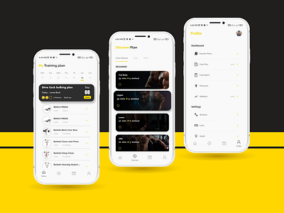 hexFit | Ui Ux Design by Arman Afat on Dribbble