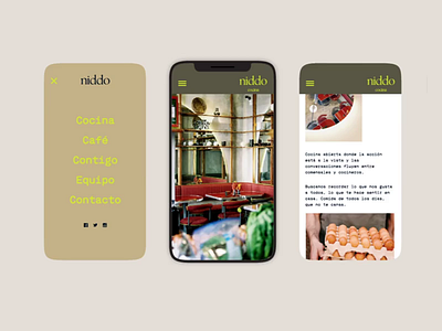 Niddo | Mobile screens mobile responsive responsive layout ui web web design webdesign website