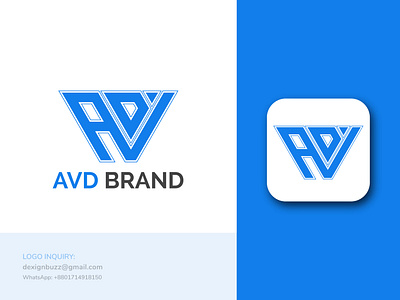 A V D Letter Logo agency avd logo business logo company corporate logo creative logo designer digital graphic design identity design letter logo logo logo design logo inspiration logo mark logo type marketing logo modern logo trend unique logo