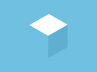 Cube Logo - Minimal app design app interface branding logo