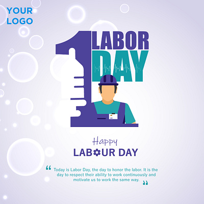 Labor Day #LabourDay Post Design branding graphic design
