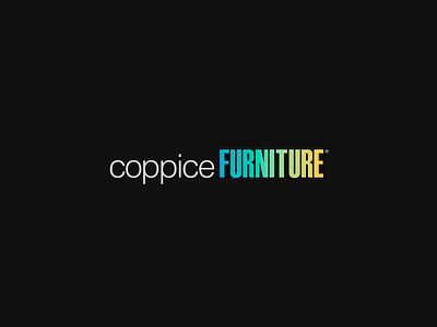 Branding Design - Coppice Furniture branding clean design minimalist typography