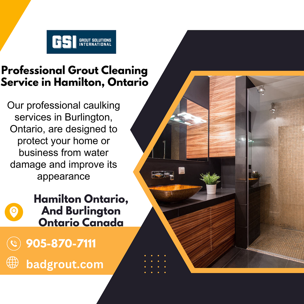 Professional Grout Cleaning Service in Hamilton, Ontario by Bad grout