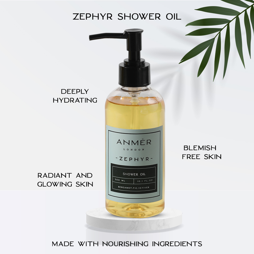 Zephyr Collection's Best Shower Oil by Anmer London on Dribbble