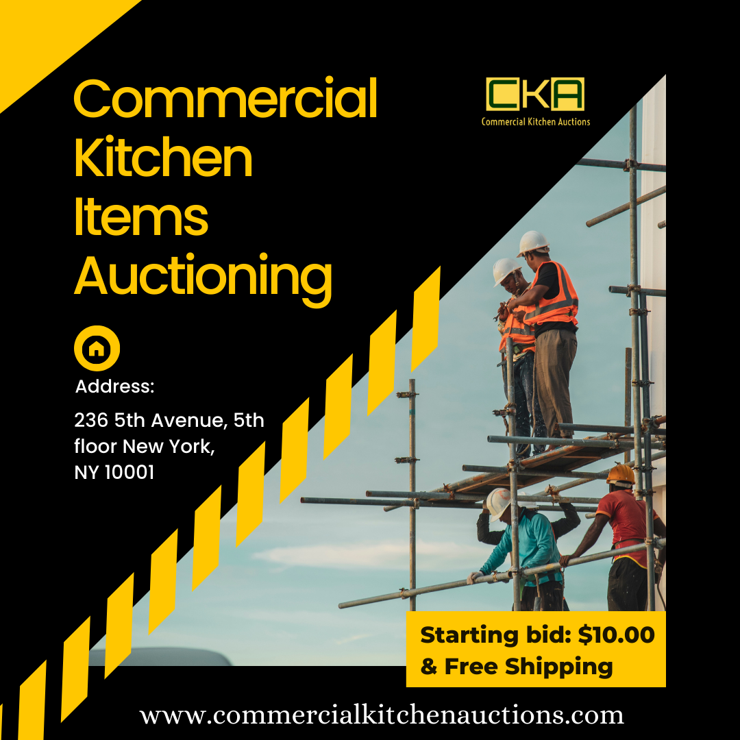 Commercial Kitchen Items Auctioning by Commercial Kitchen Auctions on