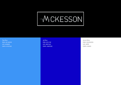 McKesson - Brand Identity Design branding clean design logo minimalist typography