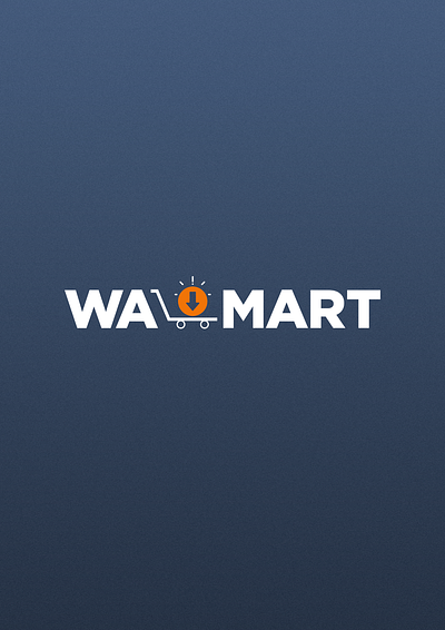 Walmart - Brand Identity Design bold font branding clean design illustration logo minimalist typography vector