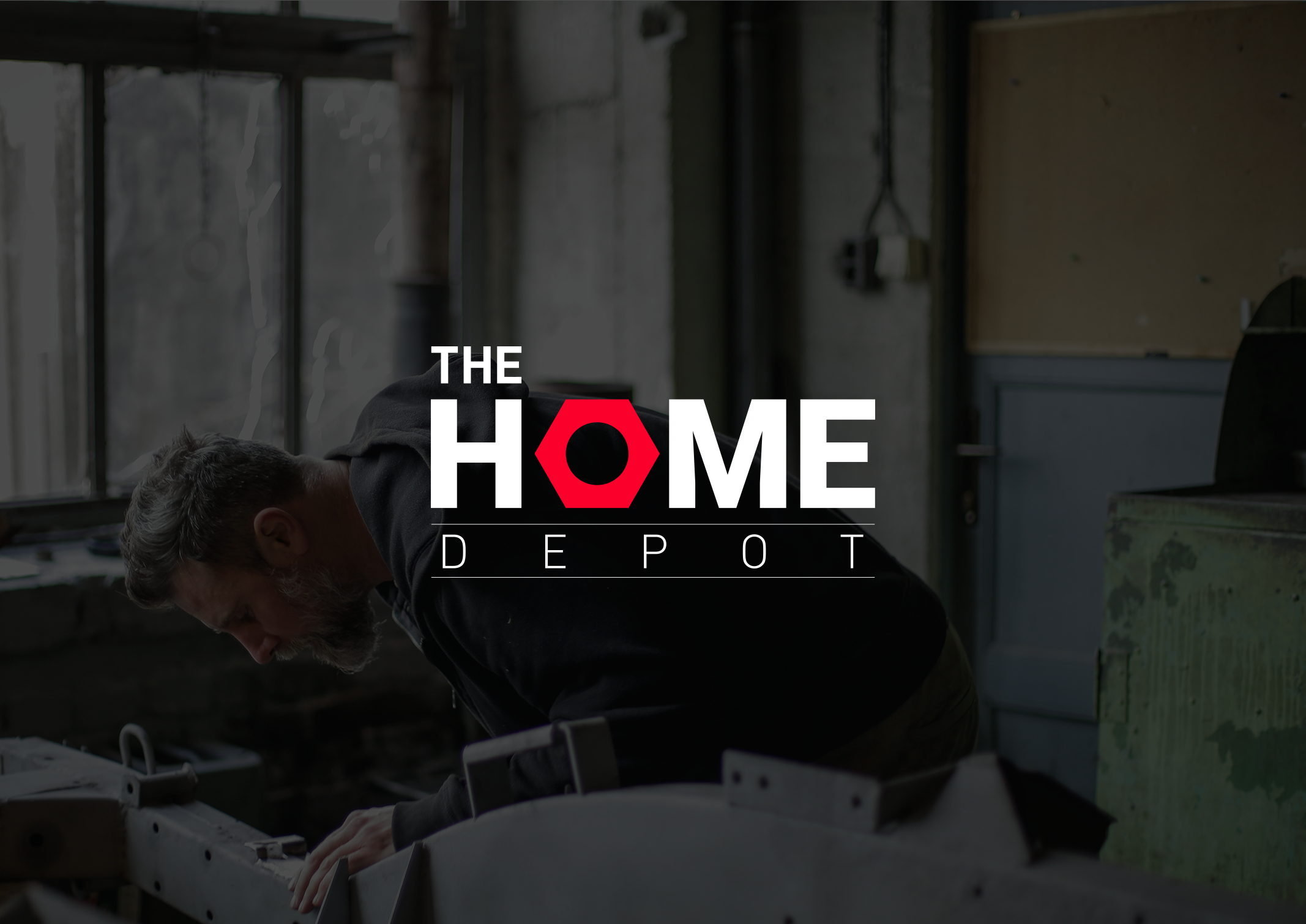 The Home Depot - Brand Identity Design bold font branding clean design illustration logo minimalist typography vector