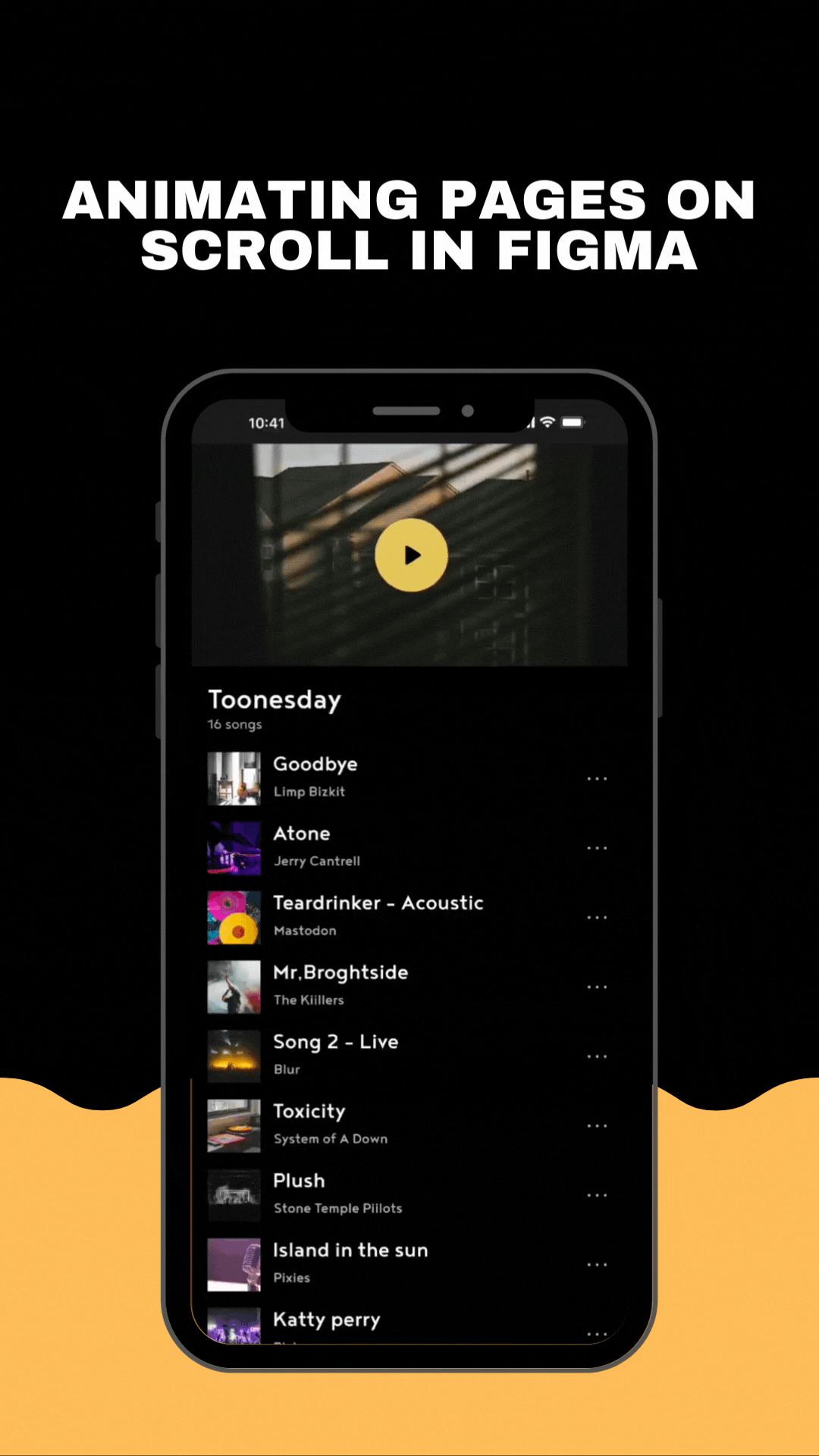 Revamped Spotify app screen animation prototyping ui ux