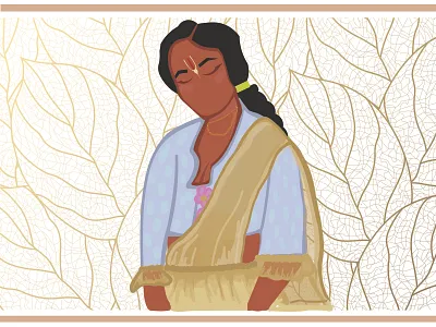 Spiritual Lady :) design graphic design illustration vector