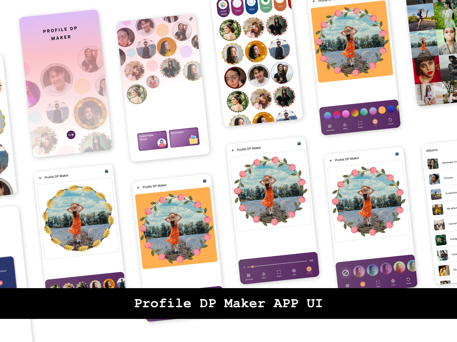 Photo Edit App UI AI by Grishma J Thummar on Dribbble
