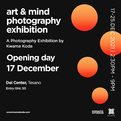 Art & Mind Photography Exhibition // Motion Graphics for Koda adobe after effects animation branding design exhibition graphic design illustration motion graphics photography photoshop