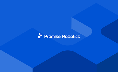 Promise Robotics brand branding building case creative development graphic design guidelines identity logo logomark logotype robot robotics tech ui ux web design website wordmark