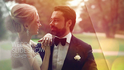 Beautiful Wedding Slideshow (AE Template) aftereffects brand broadcast corporate design event intro logo motiondesign motiongraphics opener pack production promo slideshow social template titles typography wedding