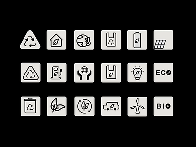 Sustainability Animated Icon V.2 animated logo animation design illustration motion motion graphic ui vector