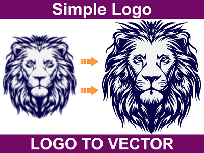 I will do vector tracing or convert to vector quickly design graphic design illustration logo vector