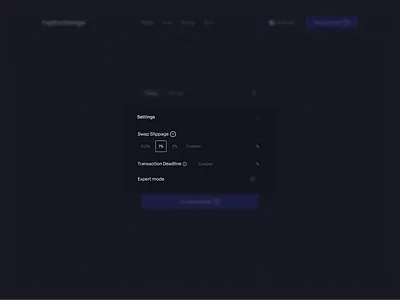 Modal Screen design ui
