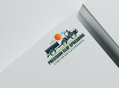 FARM logo design art branding design digitalart farm freehand graphic design handdraw illustration logo logodesign tracktor vector