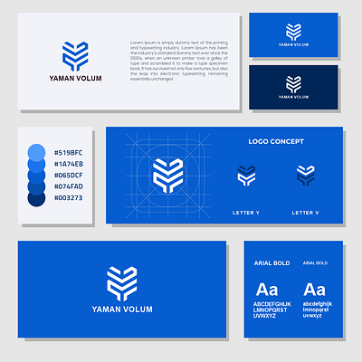 YV monogram app branding design graphic design icon logo vector