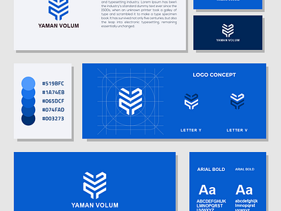 YV monogram app branding design graphic design icon logo vector