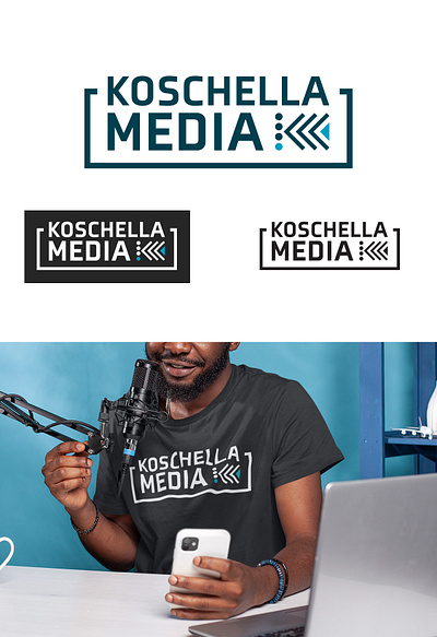 Koschella Media Logo Design branding design graphic design logo
