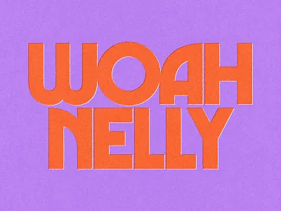 Woah Nelly! 36 days of type 70s design lettering nostalgia print typography