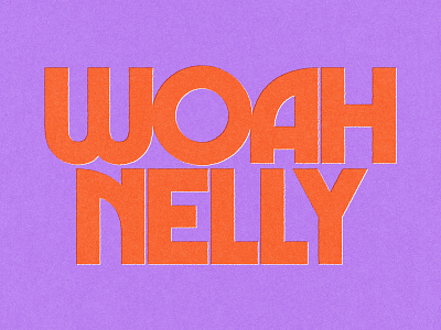 Woah Nelly! 36 days of type 70s design lettering nostalgia print typography