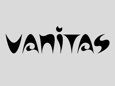 Vanitas art art nouveau lettering type typography vanitas