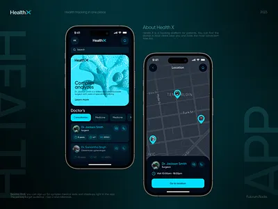Health X® - Medical mobile app / Analyzes app / Healthcare app app design development doctor app doctor profile figma fulcrum gradient mainpage marketplace med tech medical app medical care medical tech mobile product tech app trend ui web