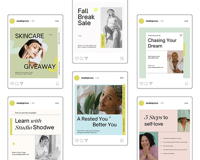 Modern Instagram Template | Canva brand branding canva canva template design instagram instagram template modern social media