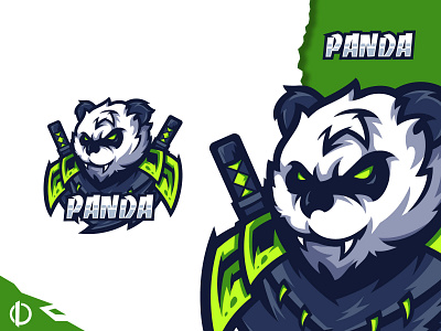 Panda Ninja Logo by LogoDesigner(Freelancer) on Dribbble