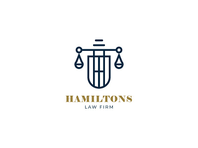 Hamiltons Law Firm | Logo & Brand Identity Design branding law business law firm law logo layer logo logo logo design logofolio logoli logos