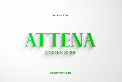 Free Attena Modern Serif Typeface attena font free free font serif serif font