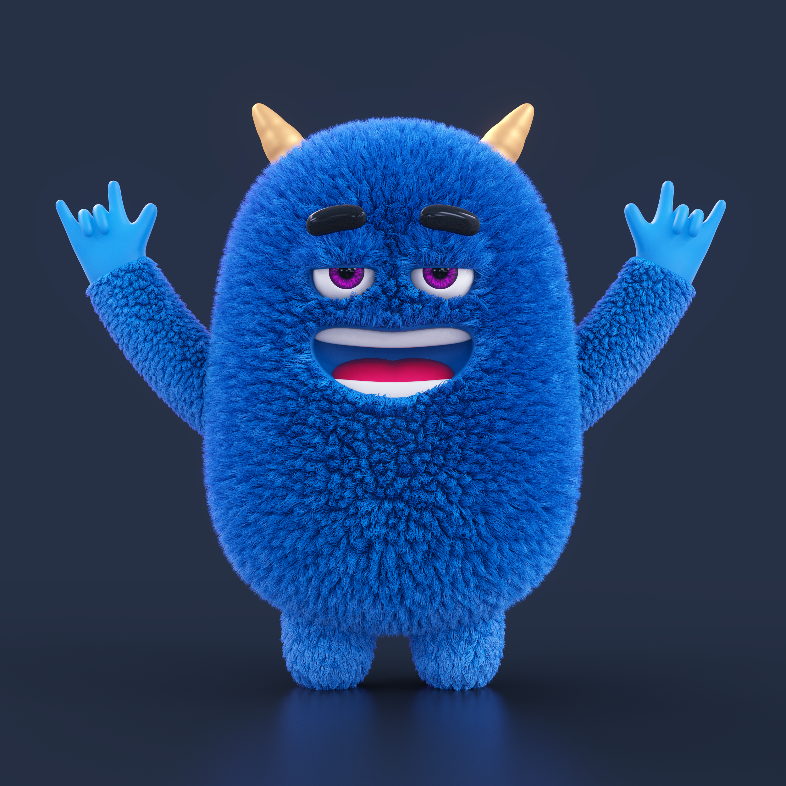 Example of 3D Cartoon Character Mascot