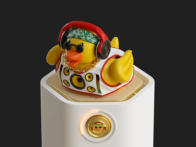 #8 - Duck Jockey toy