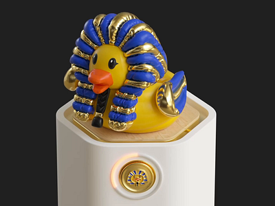 #9 - Pharaoh Ducktankhamun toy