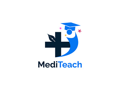 Mediteach | Logo & Brand Identity Design branding dental logo edtech edtech logo healthcare logo logo logo design logofolio logoli logos medical logo teach logo vector