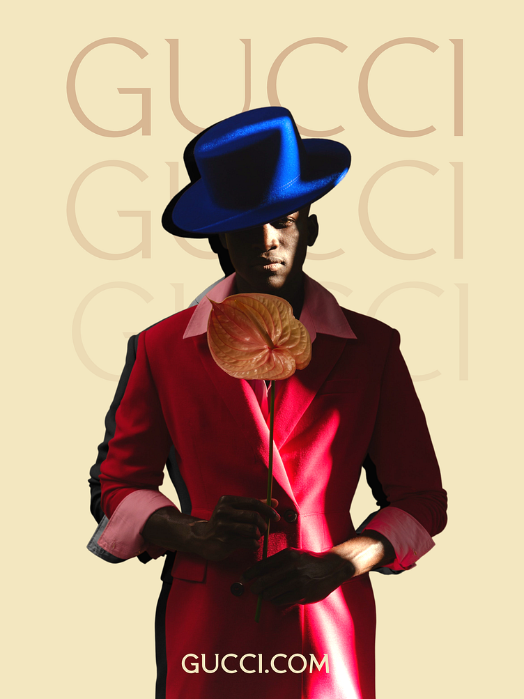Mock Gucci Poster by Rahul Gulati on Dribbble