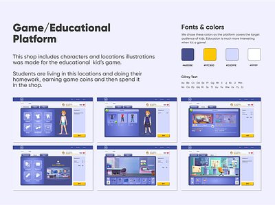Educational game platform design | Modsen app branding design graphic design illustration logo typography ui ux vector