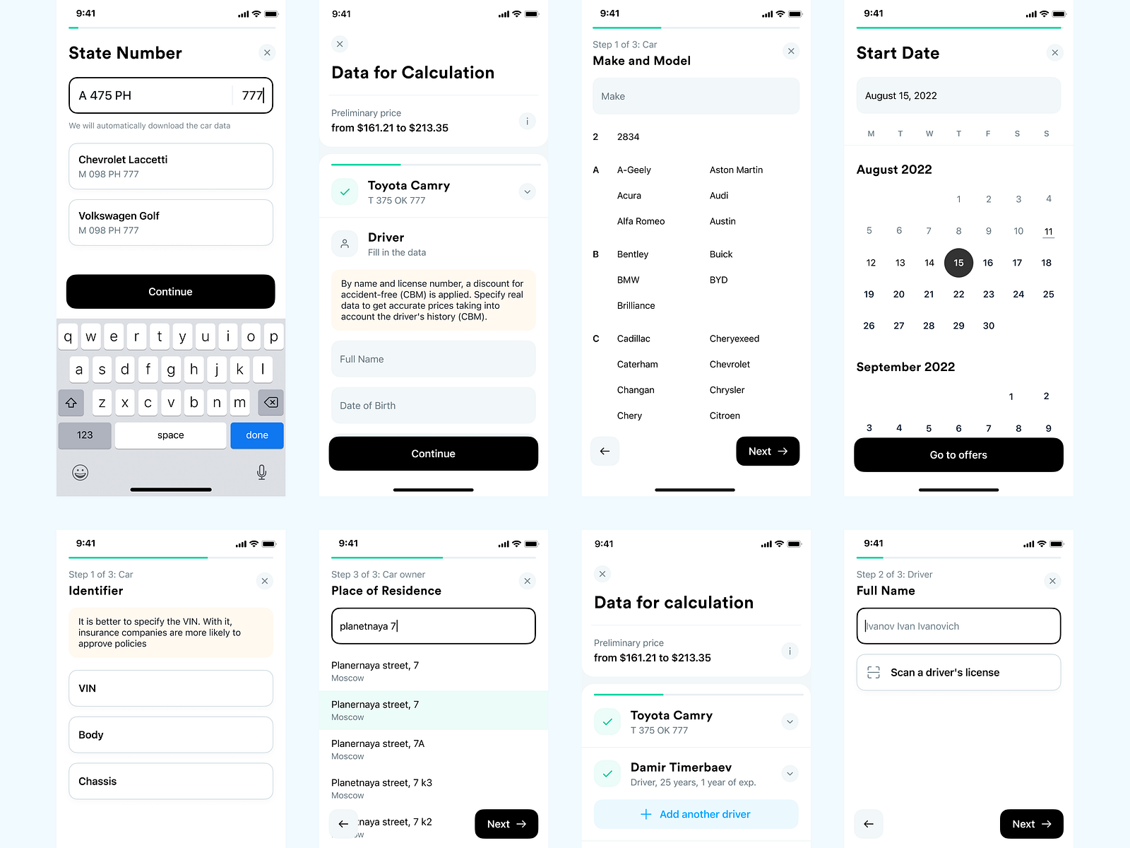 Data Form by Damir on Dribbble