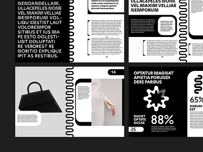 Some pages from a typography course branding design fashion illustration ui uidesign vector