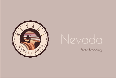 Nevada Branding branding design graphic design illustration logo