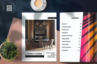 Interior & Lamp Product Catalog a4 annual annual report annual report brochure bifold brochure brand identity brochure brochure design brochure template company company brochure company profile corporate brochure indesign lookbook magazine print printable proposal template