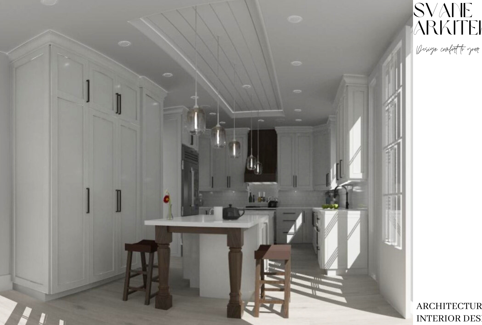 Ignite your imagination with our stunning 3D kitchen model. by Bethany