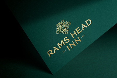 Rams Head Inn branding design illustration lettering packaging type typography