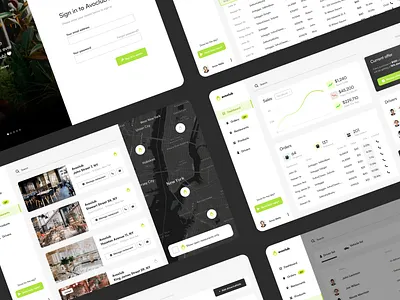 Avoclub - admin dashboard admin dashboard ui ux vegan web app