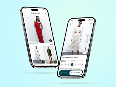 11:45 KLOSET - Shopping App app app design apparel dress fashion fashion app green mobile mobile app new new app new dress outfit shop shopping short dress shorts women women dress